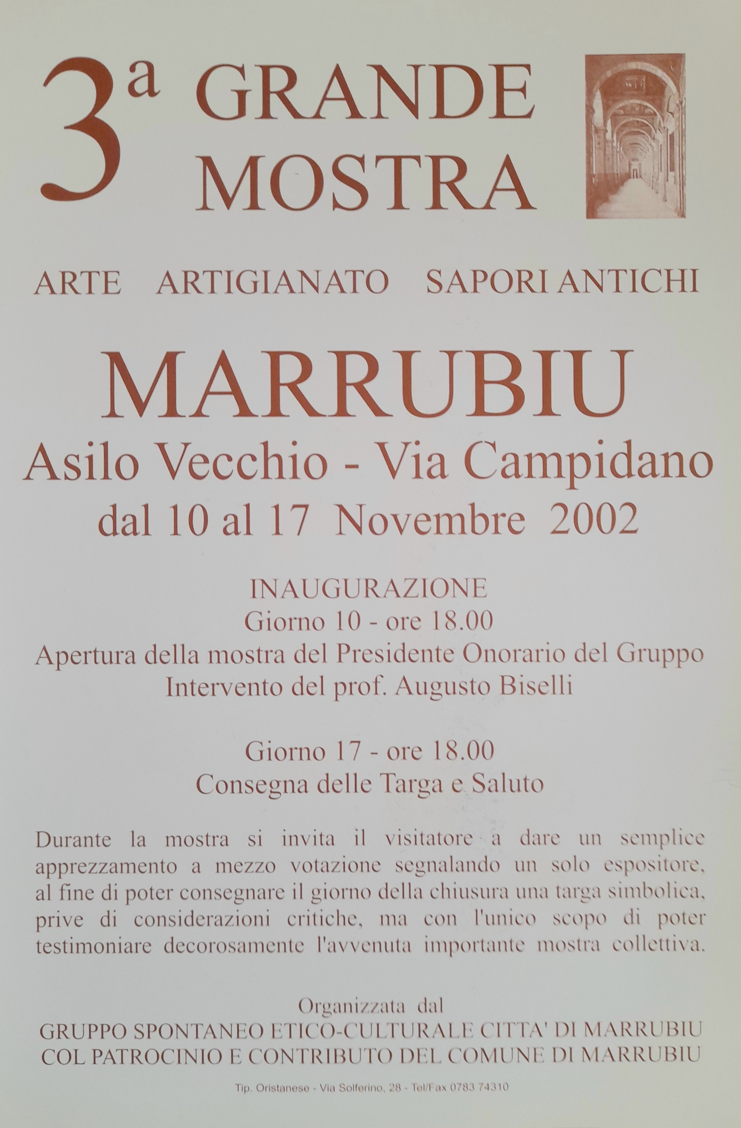 Colletiva Mostra d'Arte Marrubiu